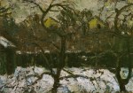 Fronius Hans; Ausblick aus dem Atelier, 1971